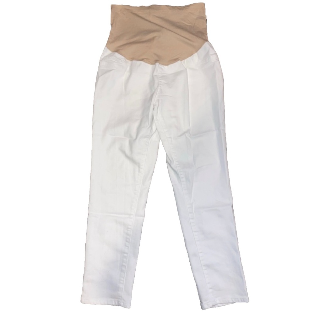 NWOT Women’s White Maternity Jeans Size M